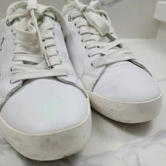 Zadig & Voltaire Stars Leather Sneakers - Picture 7 of 16